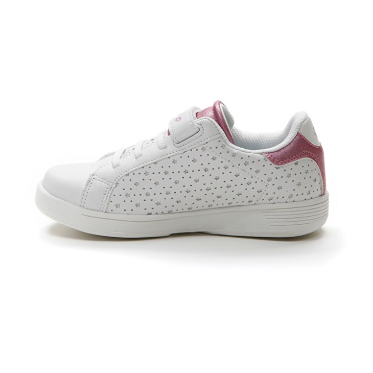 Kids' Lotto 1973 AMF Evo VI Glitter CL S Sports Shoes White | XL076067J6