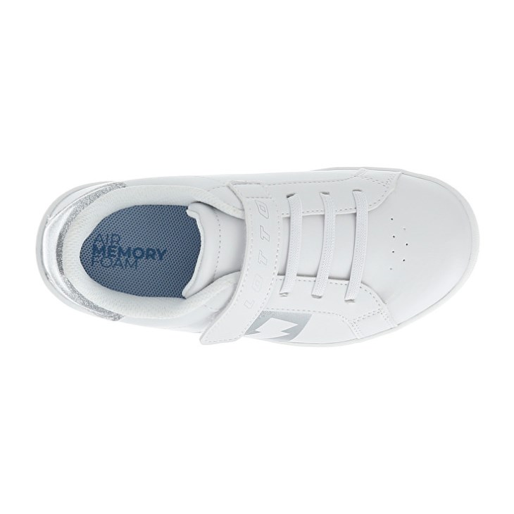 Kids' Lotto 1973 AMF Gli CL S Tennis Shoes White | HB524142K9