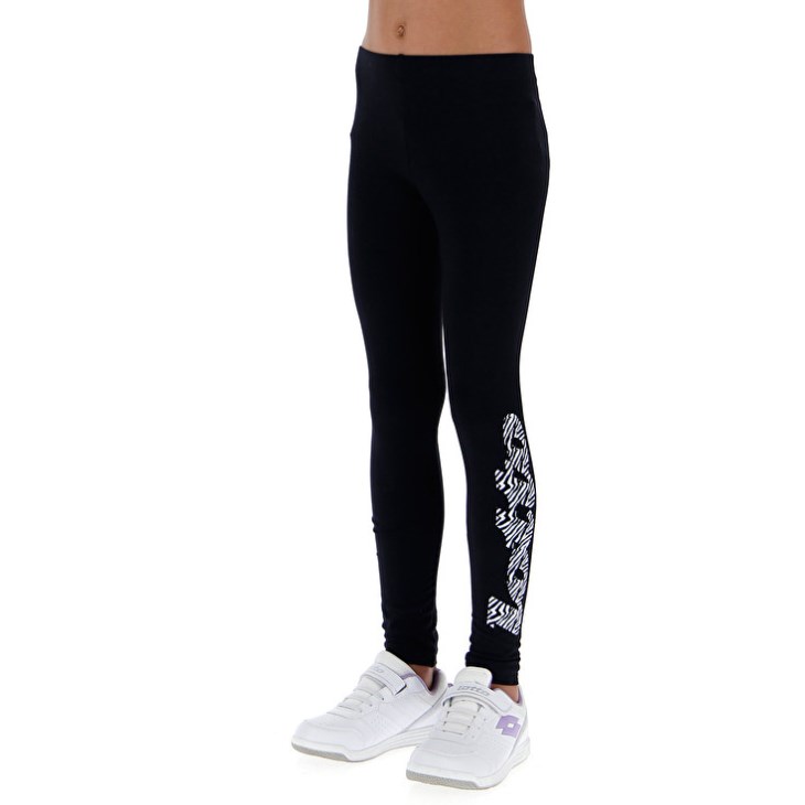 Kids' Lotto Dreams G Sports Leggings Black | CM344894E0