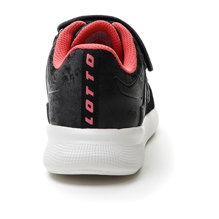 Kids' Lotto Evolite AMF III CL S Sneakers Black / Coral | YM483718S0