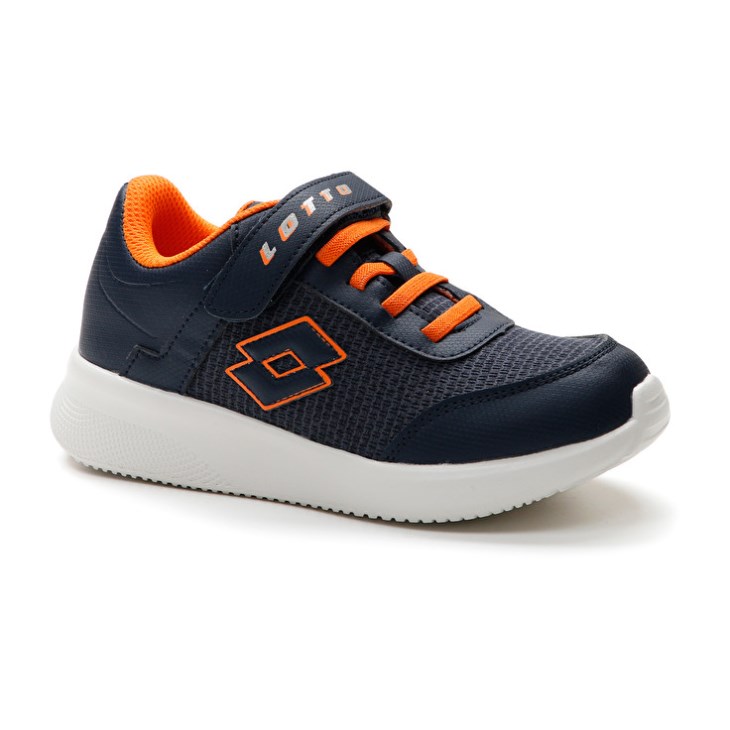 Kids' Lotto Evolite AMF III Mlg CL S Sneakers Blue / Black / Orange | ZQ504070I1