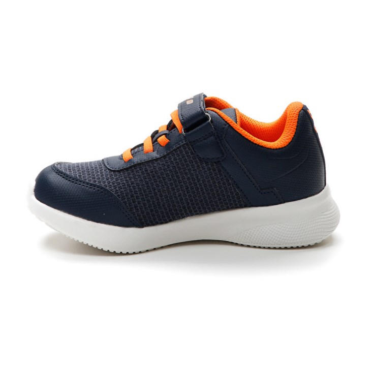 Kids' Lotto Evolite AMF III Mlg CL S Sneakers Blue / Black / Orange | ZQ504070I1