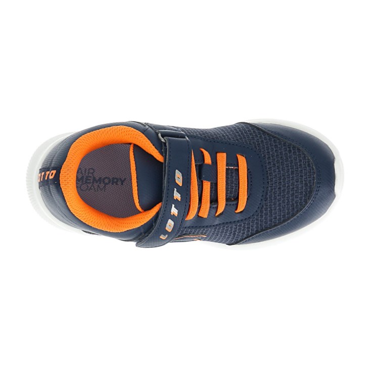 Kids' Lotto Evolite AMF III Mlg CL S Sneakers Blue / Black / Orange | ZQ504070I1