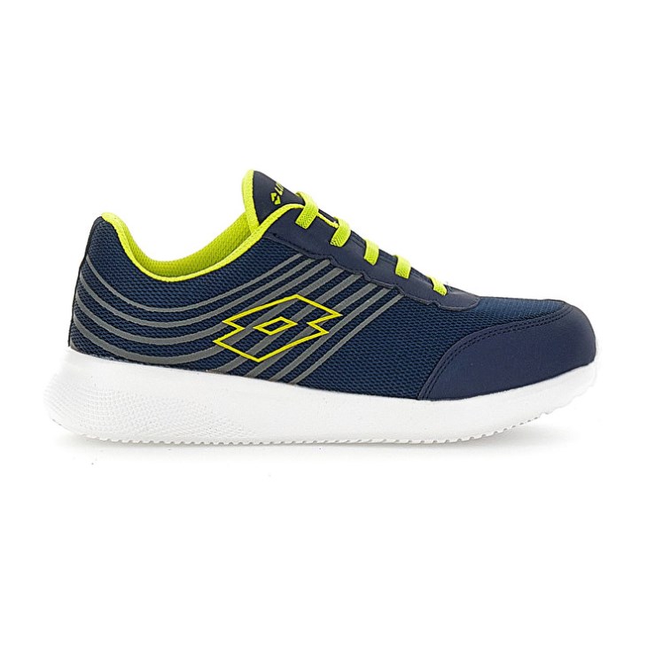 Kids' Lotto Evolite AMF VI JR Sneakers Blue / Green / Grey | LI092019Y3