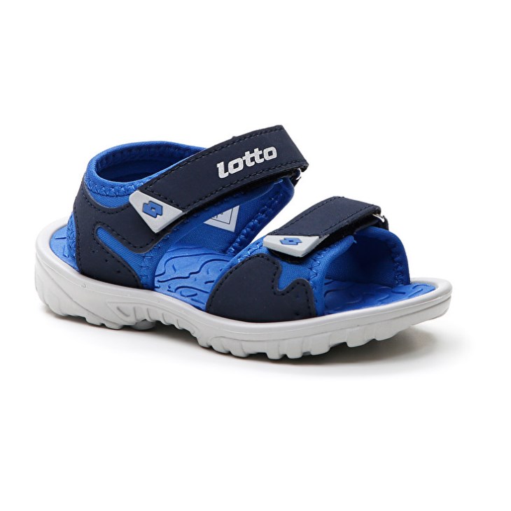 Kids' Lotto Las Rochas IV INF Sandals Blue / Black | KC420612C6