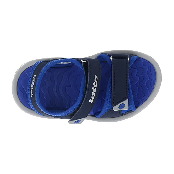 Kids' Lotto Las Rochas IV INF Sandals Blue / Black | KC420612C6