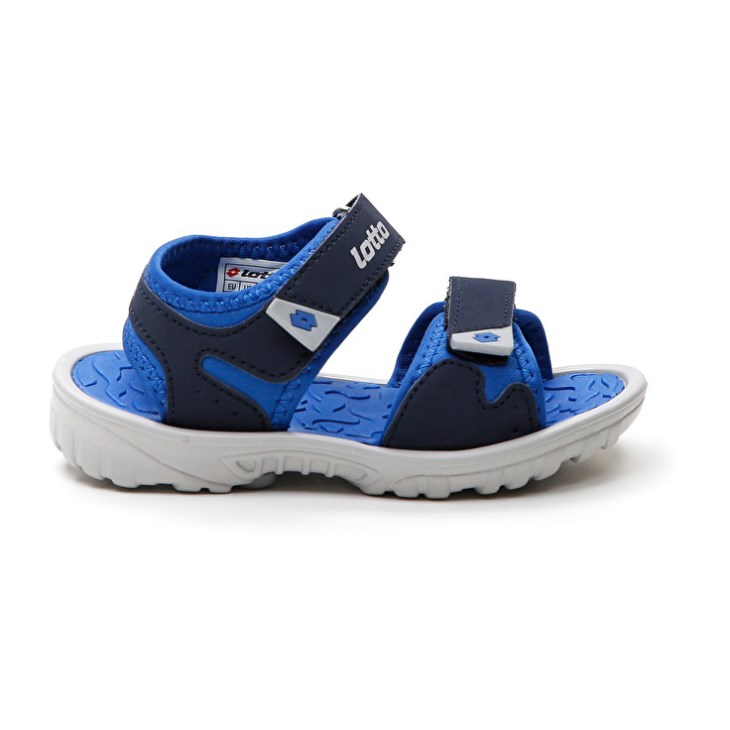 Kids' Lotto Las Rochas IV INF Sandals Blue / Black | KC420612C6