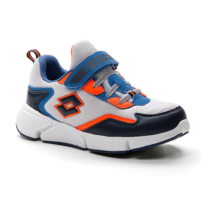 Kids' Lotto Libra AMF 5 II CL S Sports Shoes White / Blue / Black | RZ252295B6