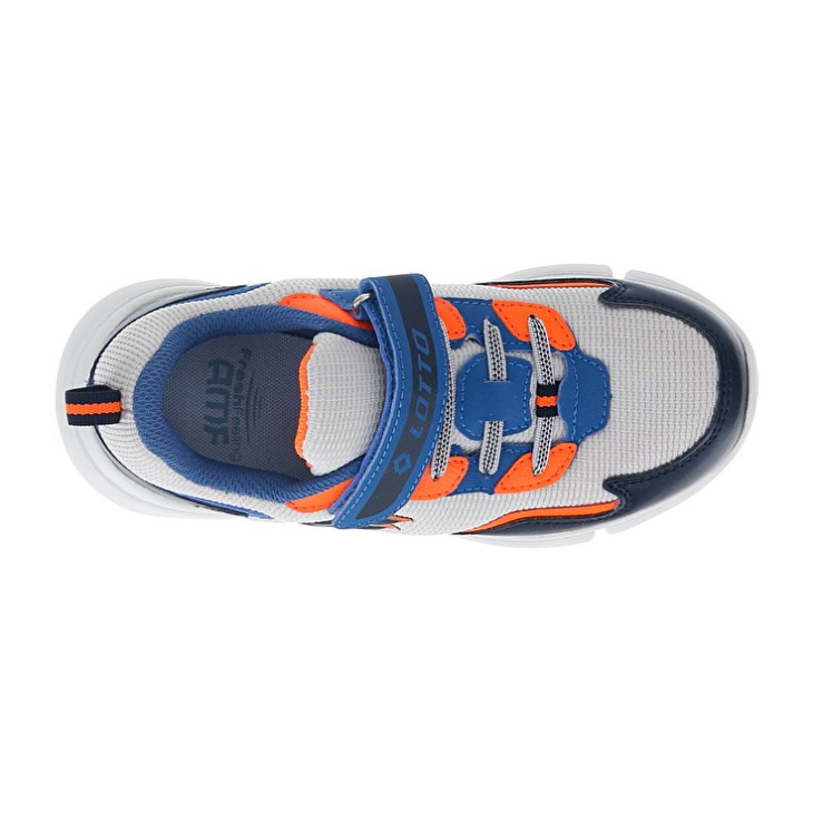 Kids' Lotto Libra AMF 5 II CL S Sports Shoes White / Blue / Black | RZ252295B6
