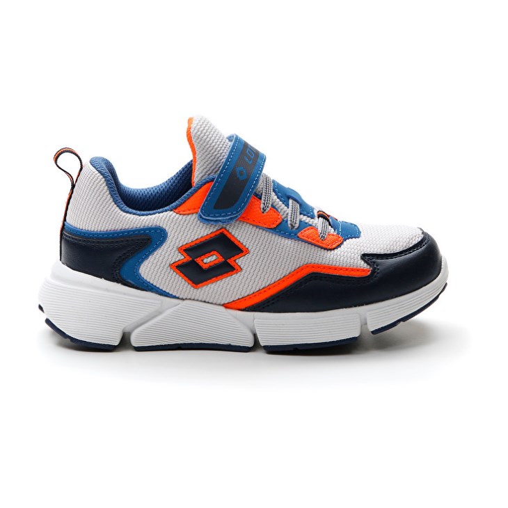 Kids' Lotto Libra AMF 5 II CL S Sports Shoes White / Blue / Black | RZ252295B6