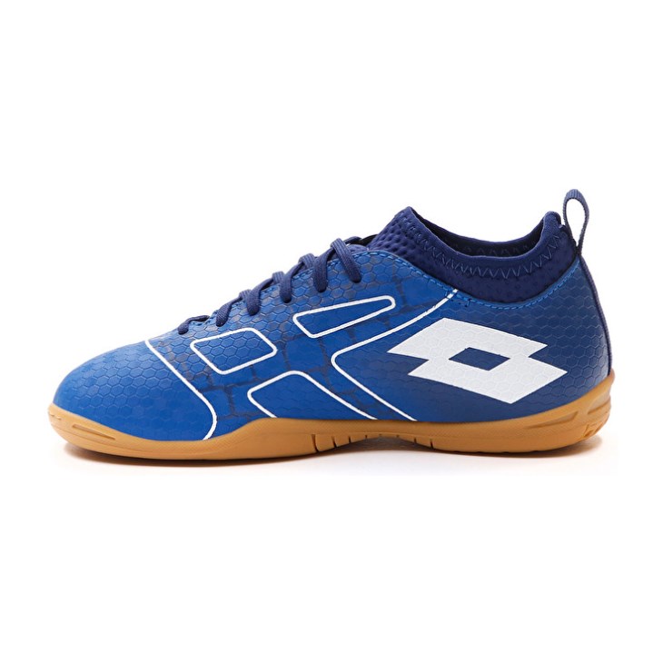 Kids' Lotto Maestro 700 III ID JR Football Boots Blue / White / Blue | HZ557535C2
