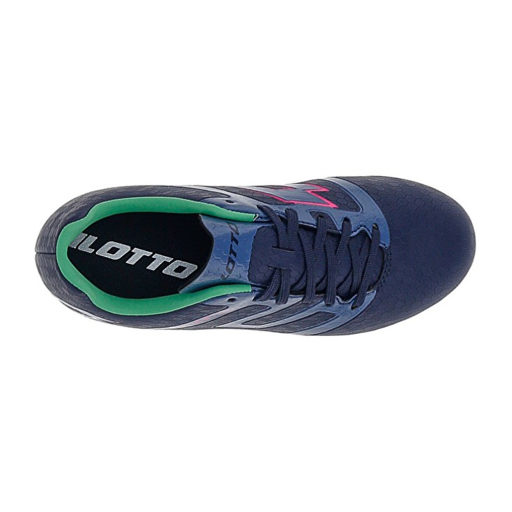 Kids' Lotto Maestro 700 V FG AGM JR Soccer Shoes Navy Blue | DK271097E8