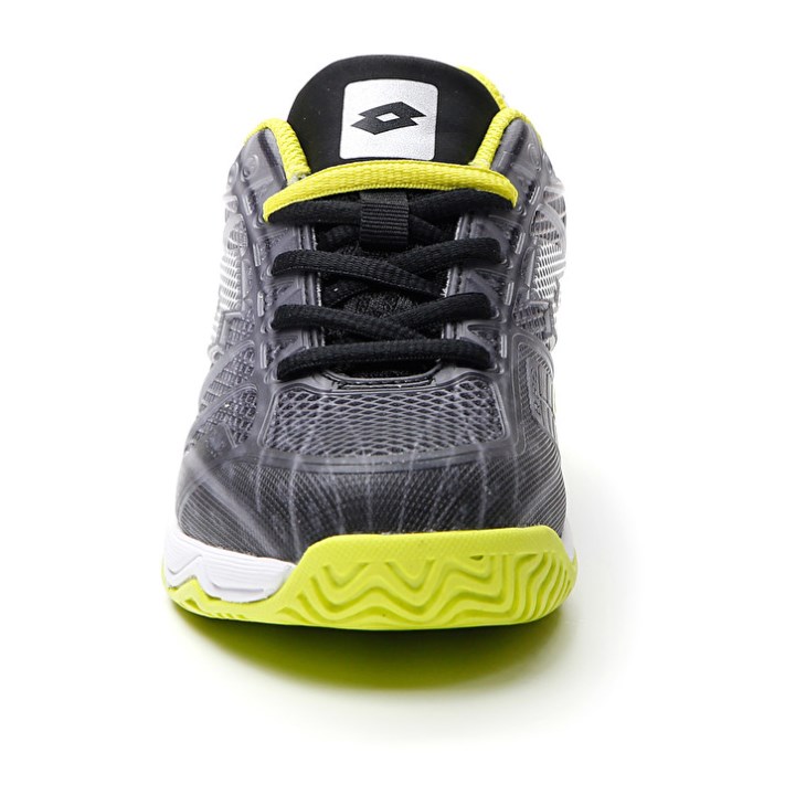 Kids' Lotto Mirage 300 ALR JR Tennis Shoes Black / White / Green | PC508050S4