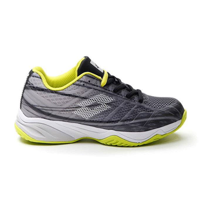 Kids' Lotto Mirage 300 ALR JR Tennis Shoes Black / White / Green | PC508050S4