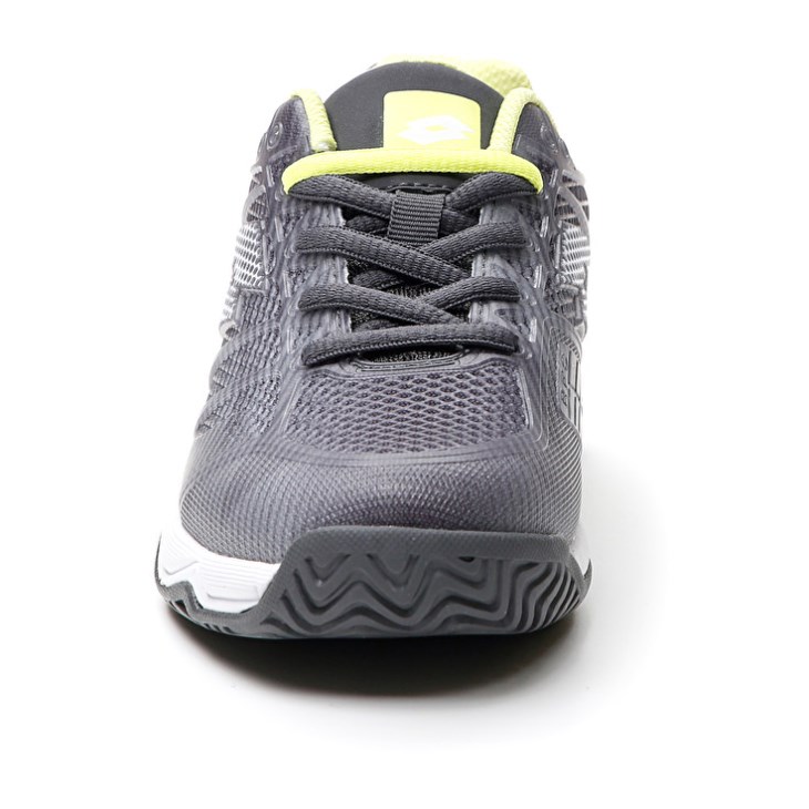 Kids' Lotto Mirage 300 III ALR JR Tennis Shoes Dark Grey / White / Green | AR353775B1