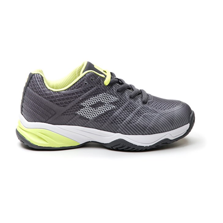 Kids' Lotto Mirage 300 III ALR JR Tennis Shoes Dark Grey / White / Green | AR353775B1