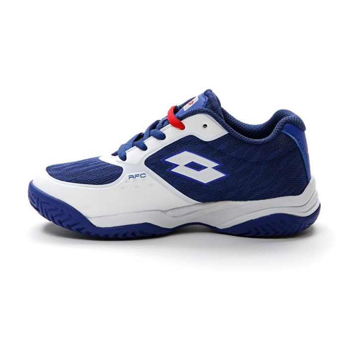 Kids' Lotto Mirage 600 ALR JR Tennis Shoes Blue / White / Blue | XE139403C9