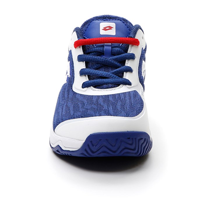 Kids' Lotto Mirage 600 ALR JR Tennis Shoes Blue / White / Blue | XE139403C9