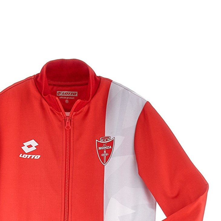 Kids' Lotto Monza 23 Pre Gara FZ JR Sweatshirt Red / Grey | HO920692J7