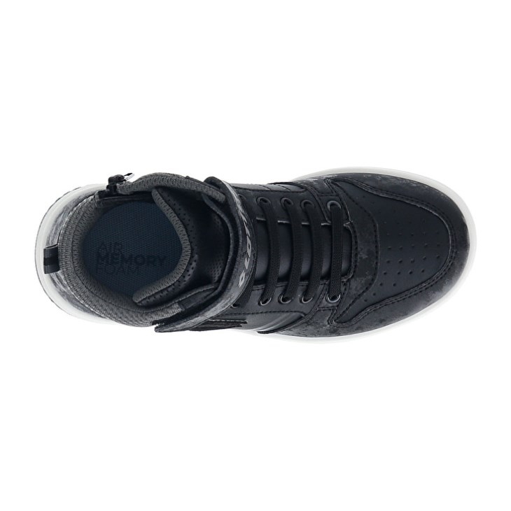 Kids' Lotto Rocket AMF III Mid Stud CL S Basketball Shoes Black | IO434543V8