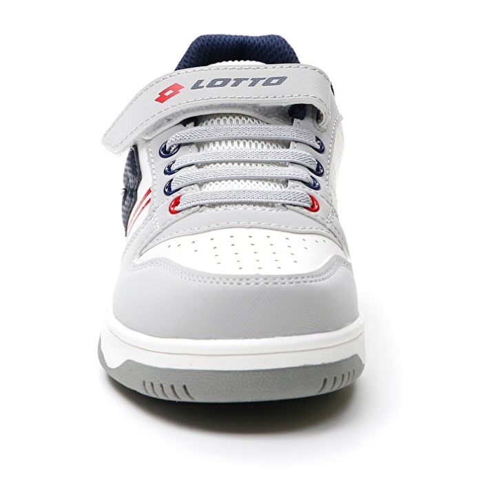 Kids' Lotto Rocket AMF II CL S Basketball Shoes White / Grey | CY808450A2