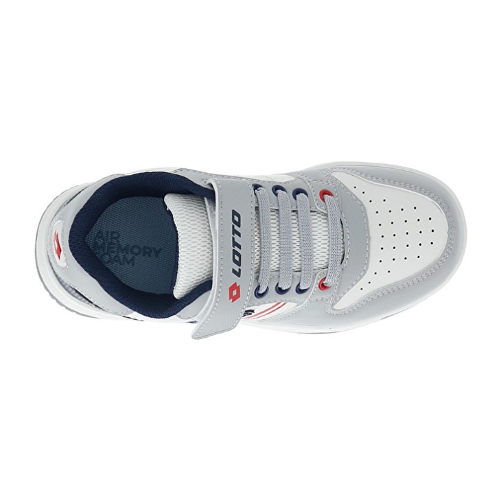 Kids' Lotto Rocket AMF II CL S Basketball Shoes White / Grey | CY808450A2