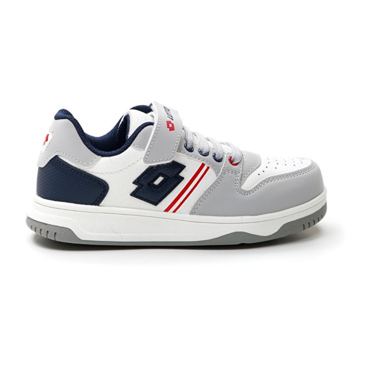 Kids' Lotto Rocket AMF II CL S Basketball Shoes White / Grey | CY808450A2