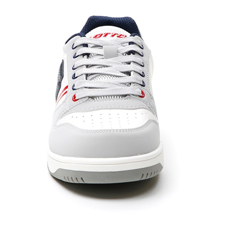 Kids' Lotto Rocket AMF II JR Basketball Shoes White / Navy | XQ325432N1