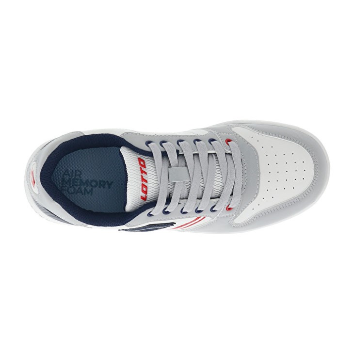 Kids' Lotto Rocket AMF II JR Basketball Shoes White / Navy | XQ325432N1