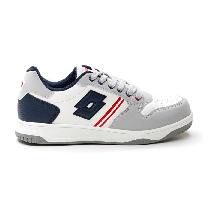 Kids' Lotto Rocket AMF II JR Basketball Shoes White / Navy | XQ325432N1