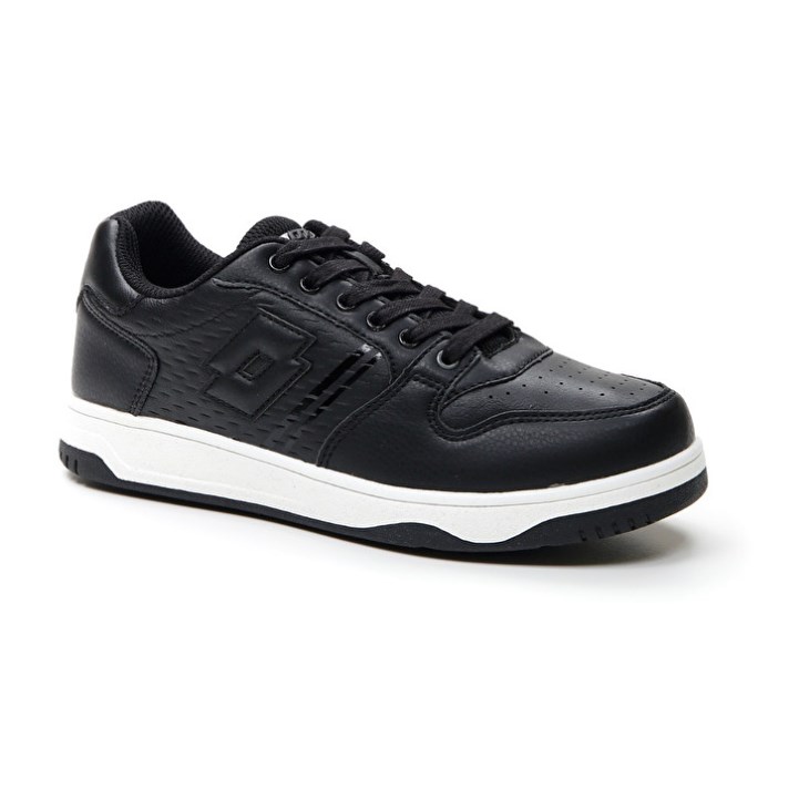 Kids' Lotto Rocket AMF II Lth JR Basketball Shoes Black | IV609190N4