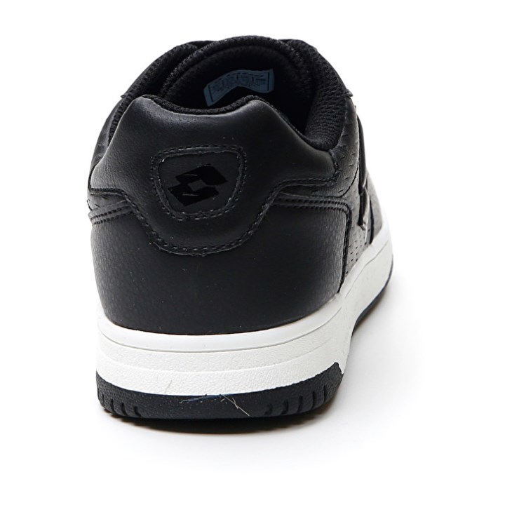 Kids' Lotto Rocket AMF II Lth JR Basketball Shoes Black | IV609190N4