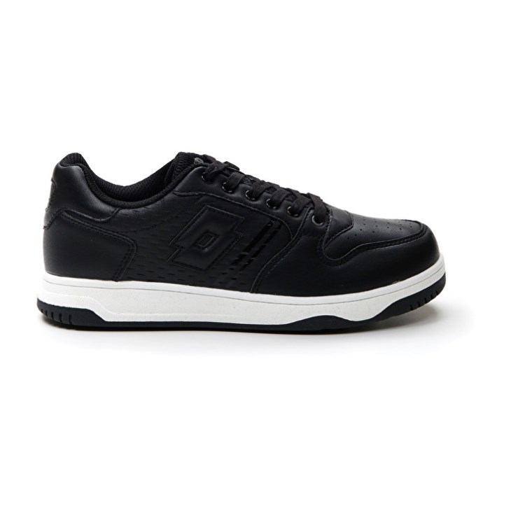 Kids' Lotto Rocket AMF II Lth JR Basketball Shoes Black | IV609190N4