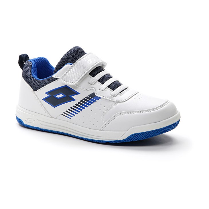 Kids' Lotto Set Ace AMF XVIII CL S Sports Shoes White / Blue / Blue | YF494659M4