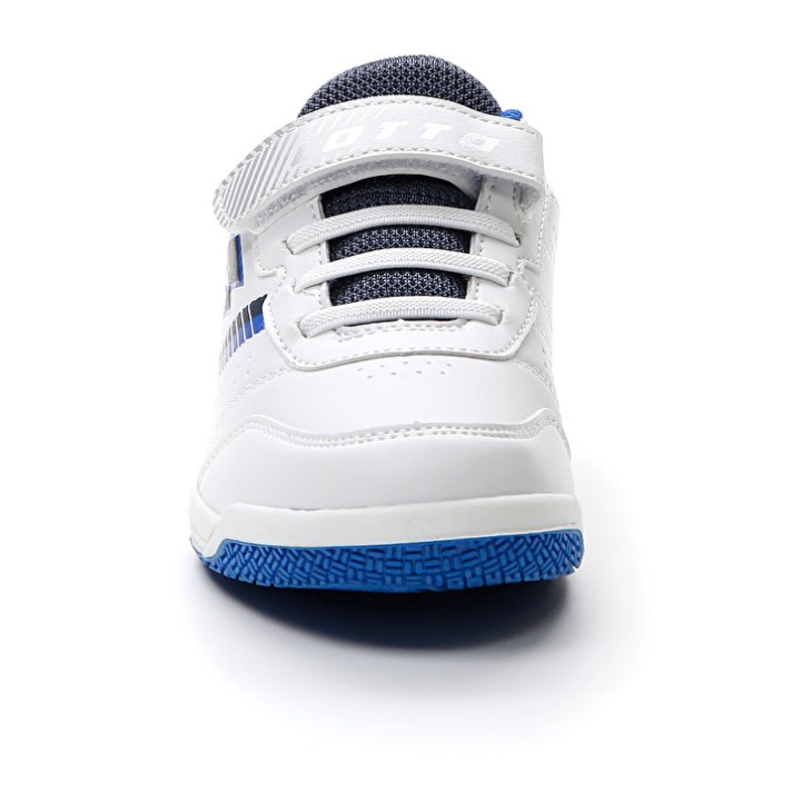 Kids' Lotto Set Ace AMF XVIII CL S Sports Shoes White / Blue / Blue | YF494659M4