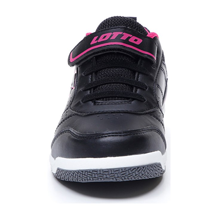 Kids' Lotto Set Ace AMF Xiv CL SL Sports Shoes Black / Fuchsia | XY431633J9