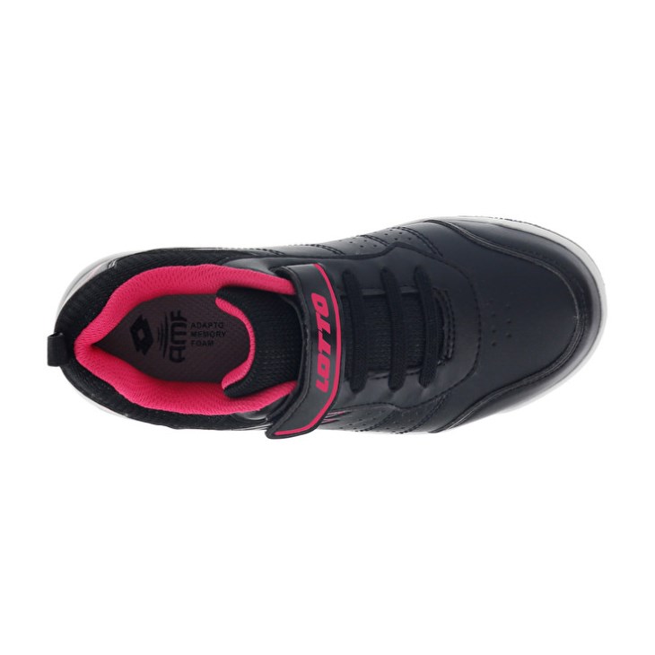 Kids' Lotto Set Ace AMF Xiv CL SL Sports Shoes Black / Fuchsia | XY431633J9
