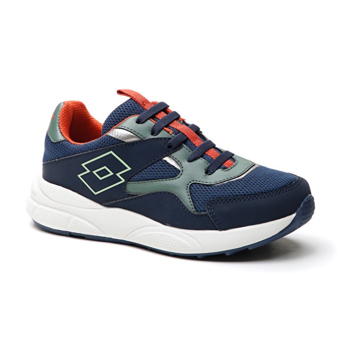 Kids' Lotto Sirius '95 AMF II CL Sneakers Navy Blue | MW565396R3