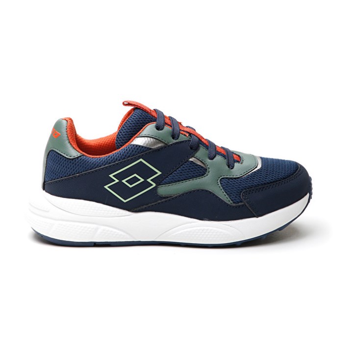 Kids' Lotto Sirius '95 AMF II CL Sneakers Navy Blue | MW565396R3