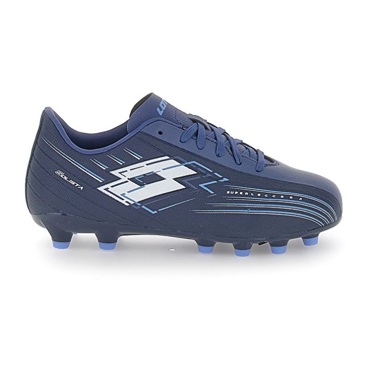 Kids' Lotto Solista 700 VIII FG JR Football Boots Purple | MT431143U3