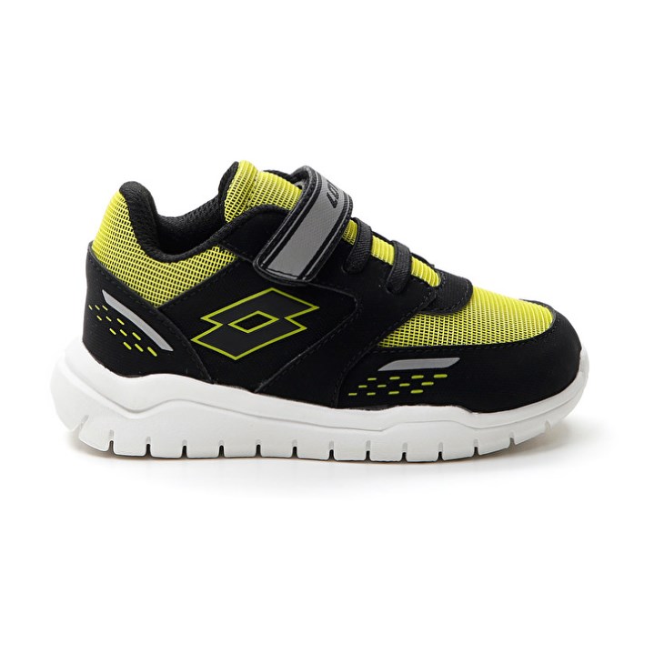 Kids' Lotto Spacelite AMF 2 II INF S Sports Shoes Black / Green | QP953975N0