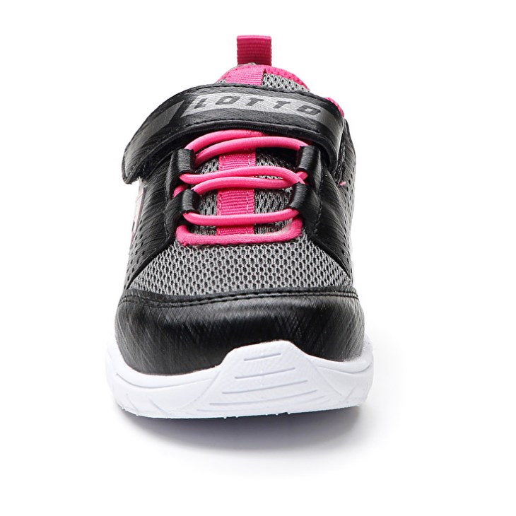 Kids' Lotto Spacelite AMF INF S Sports Shoes Black / Grey / Rose | DD193159X1