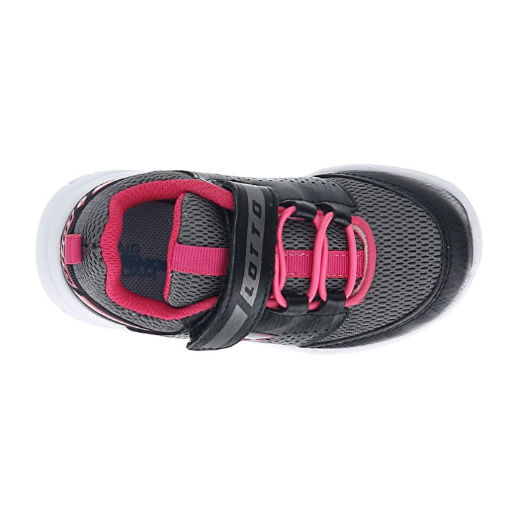 Kids' Lotto Spacelite AMF INF S Sports Shoes Black / Grey / Rose | DD193159X1