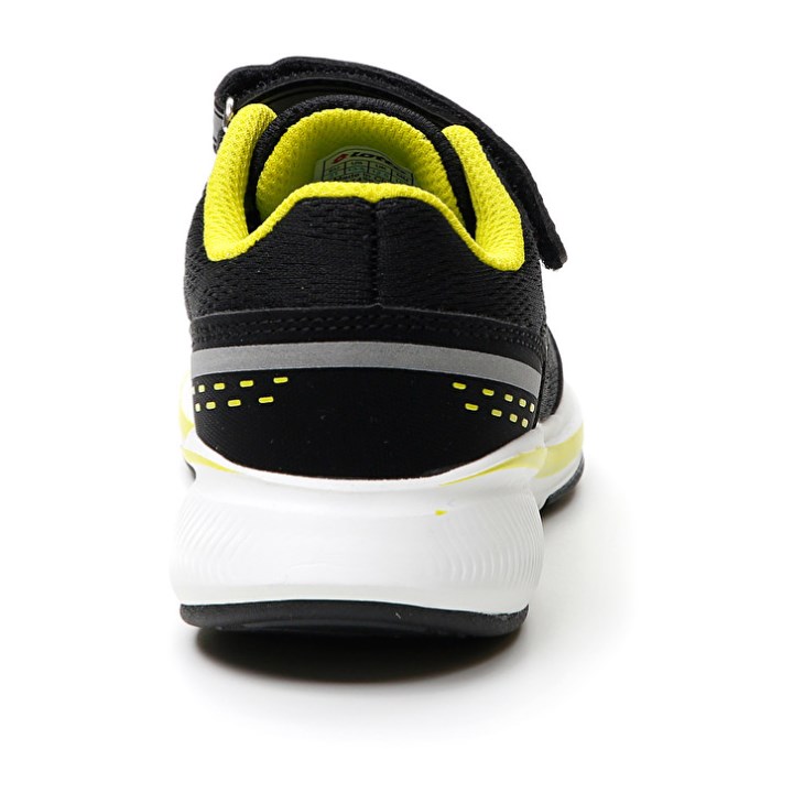 Kids' Lotto Speedevo 600 AMF CL S Running Shoes Black / Grey / Green | XN592849Z7