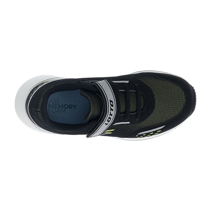 Kids' Lotto Speedevo 600 AMF II CL S Running Shoes Black / Green | BK115801N3