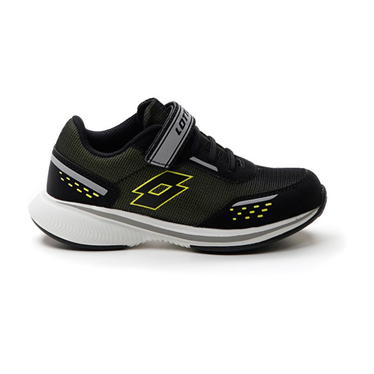 Kids' Lotto Speedevo 600 AMF II CL S Running Shoes Black / Green | BK115801N3