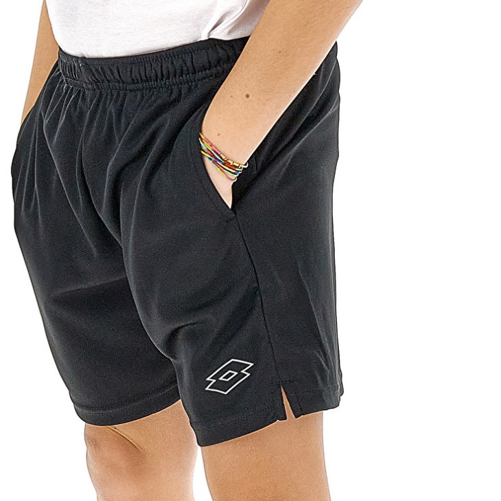 Kids' Lotto Squadra B III 7 Shorts Black | JK272797J0