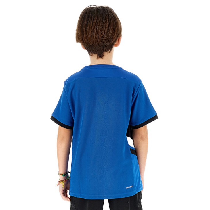 Kids' Lotto Squadra B III T Shirts Blue | QD762876R8