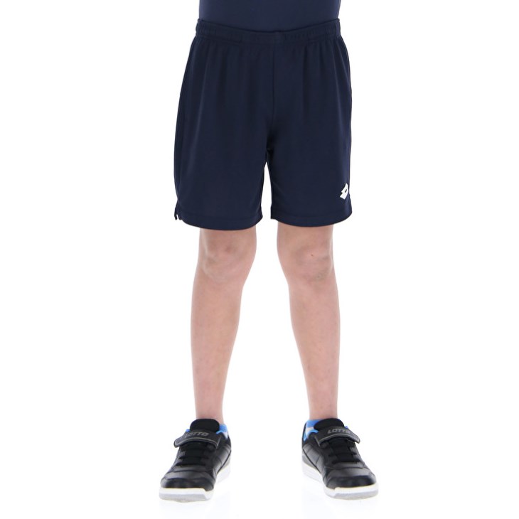 Kids' Lotto Squadra B II 7 PL Shorts Navy Blue | TX374157J6