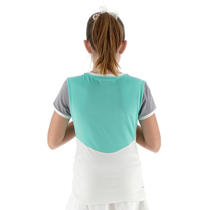 Kids' Lotto Top G IV 1 T Shirts White / Green | EE280948Y8